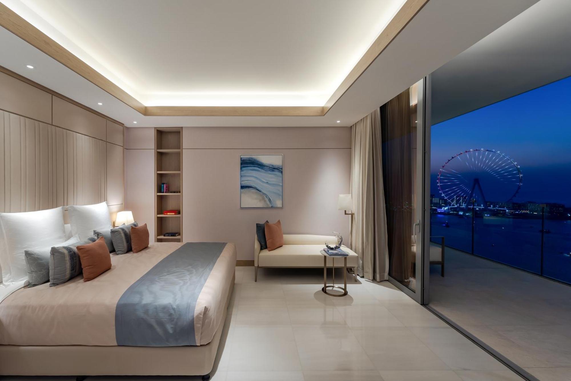 Five Luxe Hotel Дубай Екстериор снимка A bedroom in the hotel